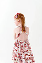 Load image into Gallery viewer, Sofia Dress In Ladybugs - Pocket Twirl Dress
