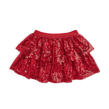 Load image into Gallery viewer, Ruby Sequin Tutu Skirt