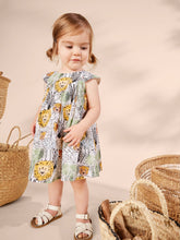 Load image into Gallery viewer, A-Line Baby Dress - Safari Toile
