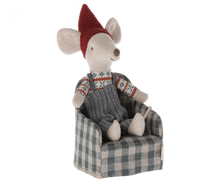 Load image into Gallery viewer, Chair, Mouse - Green Checker