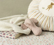 Load image into Gallery viewer, Lullaby Friends, Elephant Rattle - Rose