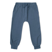 Load image into Gallery viewer, Organic Fleece Jogger Pants - Navy