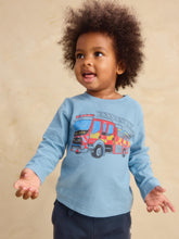 Load image into Gallery viewer, Fire Brigade Graphic Tee - Blue Tide
