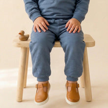 Load image into Gallery viewer, Organic Fleece Jogger Pants - Navy