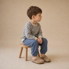 Load image into Gallery viewer, Organic Fleece Sweatshirt - Midnight Check