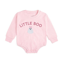 Load image into Gallery viewer, Little Boo Patch Halloween - Baby Long Sleeve Romper