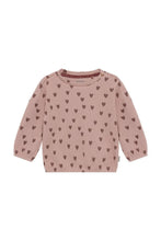 Load image into Gallery viewer, Baby Sweater in Adobe Rose