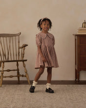 Load image into Gallery viewer, Camille Dress Brick Check