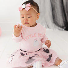 Load image into Gallery viewer, Little Boo Patch Halloween - Baby Long Sleeve Romper