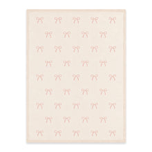 Load image into Gallery viewer, Sweet Bow Baby Blanket - Sweet Pink