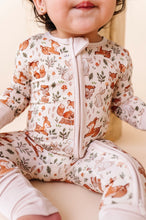 Load image into Gallery viewer, Baby Bamboo Pajamas - Bamboo Sleeper - Woodland Whimsy