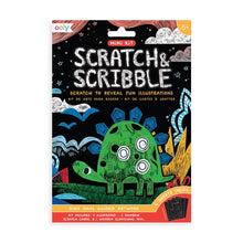 Load image into Gallery viewer, Mini Scratch &amp; Scribble Art Kit: Dino Days
