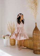 Load image into Gallery viewer, Gwendolyn Ruffle Dress In Crushed Blush