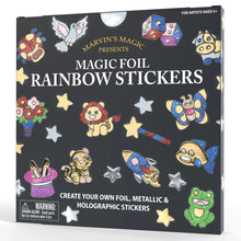 Load image into Gallery viewer, Marvin’s Magic Rainbow Foil Stickers
