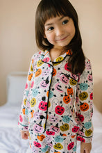 Load image into Gallery viewer, 2 Piece Button Up PJ Set in Boo Crew