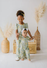 Load image into Gallery viewer, Puff Leggy Romper In Sunlit Sage