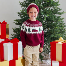 Load image into Gallery viewer, Christmas Truck Fair Isle Sweater - Boys Clothing