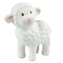 Load image into Gallery viewer, Bahbah The Lamb Organic Rubber Teether, Rattle & Bath Toy