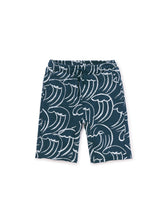 Load image into Gallery viewer, Printed Gym Shorts - Kanagawa Waves
