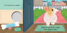 Load image into Gallery viewer, Baby Corgi Butt Litte Puppet Book