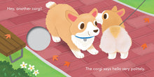 Load image into Gallery viewer, Baby Corgi Butt Litte Puppet Book
