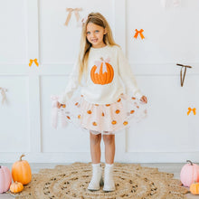 Load image into Gallery viewer, Pumpkin Sequin Scallop Tutu Skirt
