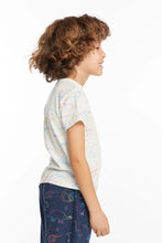 Load image into Gallery viewer, Neon DInos - Salt Short Sleeve Tee Shirt