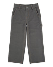 Load image into Gallery viewer, Dark gray pants on a white background
