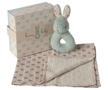 Load image into Gallery viewer, Rabbit Rattle Set - Mint
