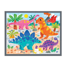 Load image into Gallery viewer, Mighty Dinosaur 12 Piece Puzzle Pouch