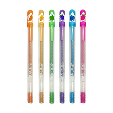 Load image into Gallery viewer, Yummy Yummy Scented Gel Pens - Metallic Set of 6