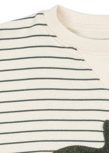 Load image into Gallery viewer, Amio Sweat Shirt - Cilantro Stripe