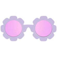 Load image into Gallery viewer, Polarized Flower Sunglasses: Irresistible Iris - Lavender Mirrored Lens