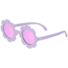Load image into Gallery viewer, Polarized Flower Sunglasses: Irresistible Iris - Lavender Mirrored Lens