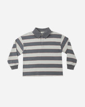 Load image into Gallery viewer, Rugby Polo Sage Stripe