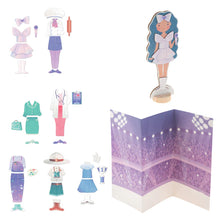 Load image into Gallery viewer, Magnetic Dress-Up Dolls - Princess