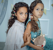 Load image into Gallery viewer, Christmas Tree Glitter Clips