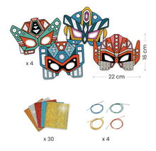 Load image into Gallery viewer, DIY Super Robots Craft Kit