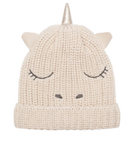 Load image into Gallery viewer, Rainbow Unicorn Knitted Hat