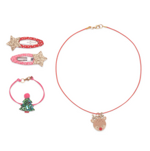 Load image into Gallery viewer, Christmas Hair & Jewelry Set