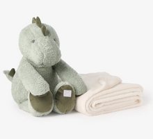 Load image into Gallery viewer, Dinosaur Bedtime Huggie - Sage