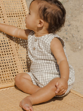 Load image into Gallery viewer, Baby Tank Set - Eucalyptus Gingham