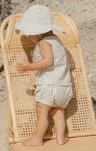 Load image into Gallery viewer, Baby Tank Set - Eucalyptus Gingham