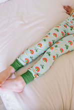 Load image into Gallery viewer, 2 Piece Short Sleeve Bamboo Pajama In Pure Luck - St. Patrick