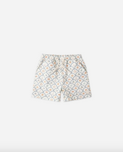 Load image into Gallery viewer, Patterned shorts on a white background