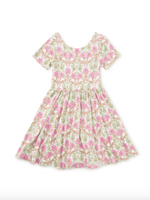 Load image into Gallery viewer, Floral patterned dress on a white background