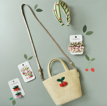 Load image into Gallery viewer, Crochet Cherry Basket Bag