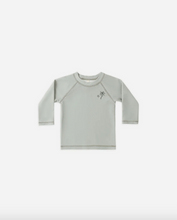 Load image into Gallery viewer, Light green long-sleeve shirt on a white background