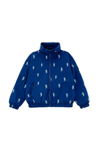 Load image into Gallery viewer, Max Reversible Rain Repellent Windbreaker - Blue Lightning
