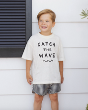 Load image into Gallery viewer, Swim Trunk - Black Gingham